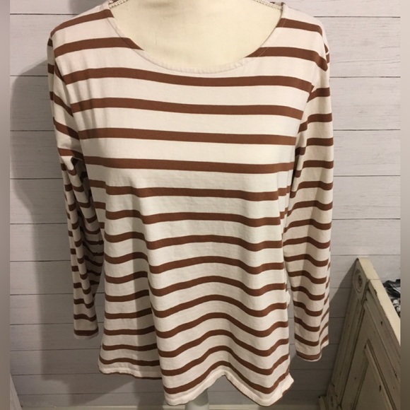 NWOT Stripe Top - Picture 1 of 4